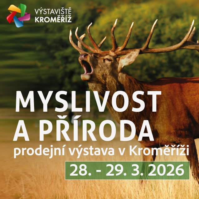 Myslivost a příroda - prodejní výstava Výstaviště Kroměříž